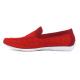 Stacy Adams "Ciran'' Red Ribbed Knitted Moc Toe Slip On 25280-600.