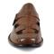 Stacy Adams "Alba'' Cognac Genuine Leather Closed Toe Slide Sandal 25261-221.