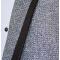 Pronti Metallic Silver / Black / Blue Lurex Classic Fit Satin Blazer / Bow Tie B6385