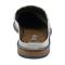 Stacy Adams "Multari'' White Genuine Leather Sole Moc Toe Mule 25274-100.