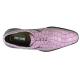 Stacy Adams "Triolo'' Lavender Multi Crocodile / lizard Print Leather Plain Toe Oxford Shoes 25211-541.