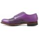 Stacy Adams "Madison'' Lavender Goatskin leather Cap Toe Oxford Shoes 00905-530.