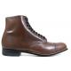 Stacy Adams "Madison'' Brown Goatskin Leather Cap Toe Lace-Up Boots 00015-02.