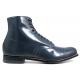 Stacy Adams "Madison'' Navy Goatskin Leather Cap Toe Lace-Up Boots 00015-410.