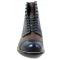 Stacy Adams "Madison'' Navy Multi Goatskin Leather Cap Toe Lace-Up Boots 00015-492.