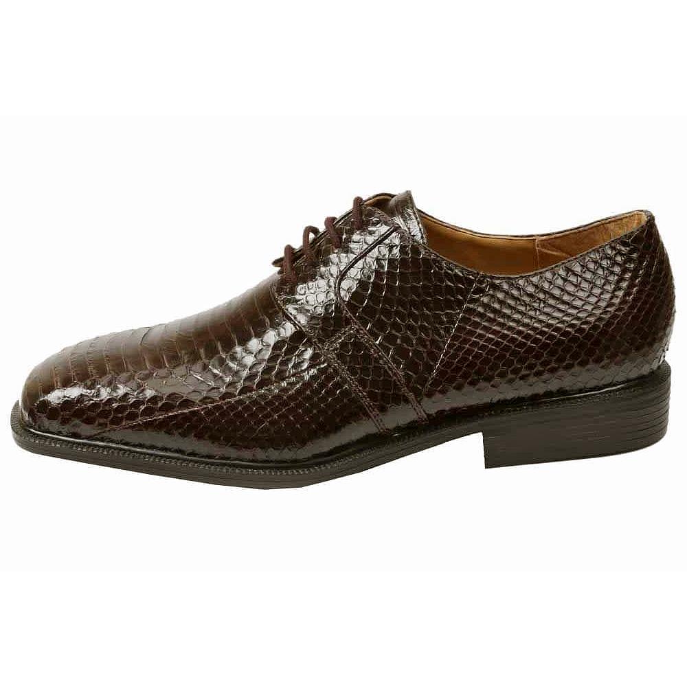Giorgio Brutini Slaton Brown All-Over Genuine Snake Skin Shoes 155222 ...