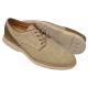 GBX "Hammon" Taupe / Dark Taupe Woven Canvas Plain Toe Casual Shoes 137799