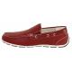 GBX "Ludlam" Cranberry Red Vegan Leather Moc Toe Driving Loafers 134890