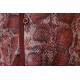 Pronti Burgundy / Metallic Copper Lurex Python Print Short Sleeve Outfit SP6392