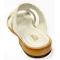 Fennix Italy "Ibiza" White Genuine All-Over Alligator Slide-In Sandals