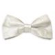 Statement "Bellagio-5" White / Black / Silver Super 150's Vested Modern Fit Tuxedo / Bow Tie
