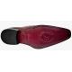 Duca 066 Burgundy Hand Painted Burnished Italian Calfskin Oxford Shoes