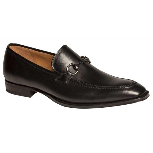 Mezlan Tours Black Genuine Calfskin Horsebit Loafer Shoes 5857. - $324. ...