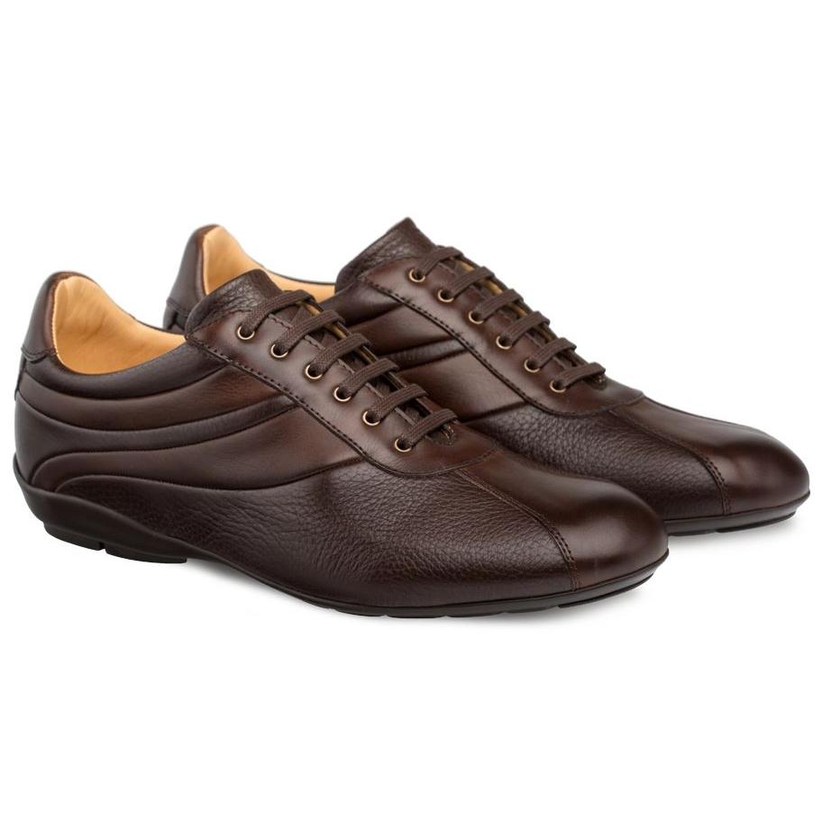 Mezlan Luka Brown Genuine Calfskin / Deerskin Crossover Sport-Dress ...