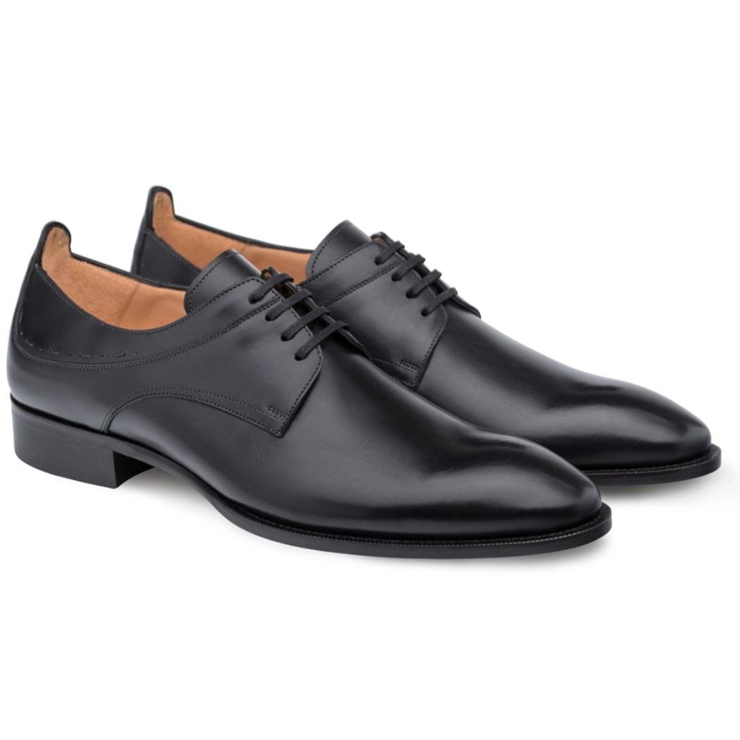 Mezlan Archway Black Genuine Calfskin Oxford Shoes 9093. - $394.90 ...