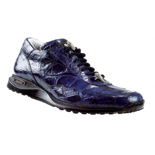 Mauri Indigo Genuine Alligator Sneakers. - $799.90 :: Upscale Menswear ...