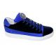 Emilio Franco "EF99 " Blue Genuine Velvet / Suede Sneakers Shoes.