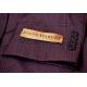 Steve Harvey Burgundy / Black / Blue Plaid Vested Classic Fit Suit 219704SHS