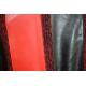 Bagazio Black / Red PU Leather Pull-Over Sweater BM1954