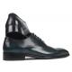 Paul Parkman "5523-NVY" Navy Genuine Calfskin Plain-Toe Oxfords Oxfords Shoes.