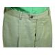 Extrema Sage Green / Melon Plaid Super 150's Wool Vested Wide Leg Suit 02705