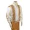 Silversilk Cream / Camel Zip-Up Elbow Patched Microsuede / Sweater Outfit 7360