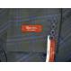 Statement "Tivoli" Charcoal / Light Navy Super 180's Cashmere Wool Vested Modern Fit Suit