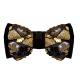 Saint Lorenzo Black / Metallic Gold Sequined Velvet Slim Fit Blazer / Bow Tie SW-54