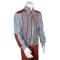 Bagazio Grey / Wine Half-Zip Microsuede Sweater Outfit / Elbow Patches BM1989