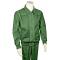 Bagazio Hunter Green Microsuede / Sweater Zip-Up Bomber Jacket Outfit BM1985