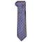 Bruno Marchesi 8051-1 Royal Blue / Gold Geometric Design Silk Necktie