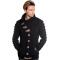 LCR Black Button-Up Modern Fit Wool Blend Shawl Collar Cardigan Sweater 5587