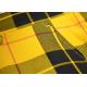 Prestige Black / Yellow / Red Plaid Flat Front Wool Blend Classic Fit Slacks PLD-105