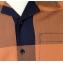 Bagazio Copper / Navy Blue Checker Design Long Sleeve Outfit BM1930
