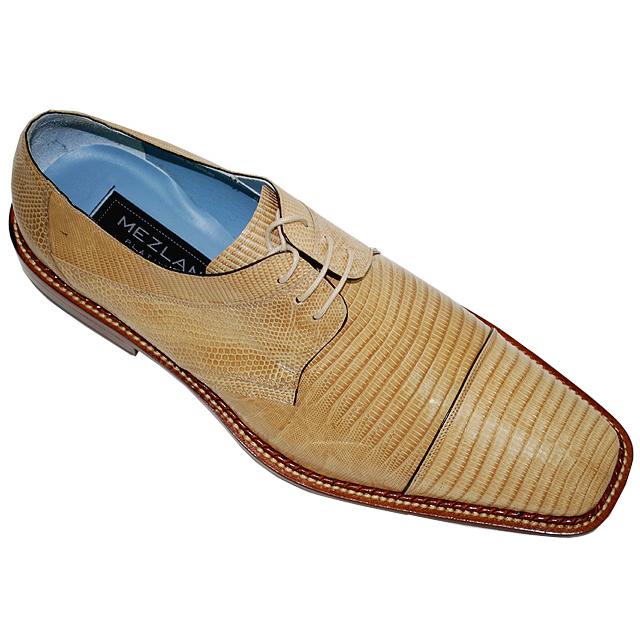 Mezlan Osbourne Beige All-Over Genuine Lizard Shoes - $269.90 ...