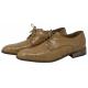 Mauri "Cathedral" 4896 Dune Genuine All Over Baby Alligator Lace-up Shoes.