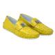Mauri "Sunset" 3470 Mimosa Genuine Ostrich Loafer Shoes.