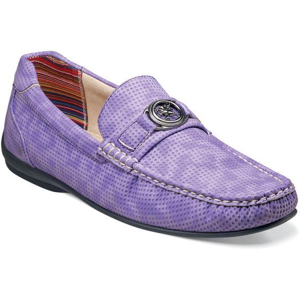 Stacy Adams CYD Lavender Driving Loafer | PU Leather Moc Toe