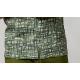 Silversilk Light Green / Olive Linen Blend Burnout Short Sleeve Outfit 8600