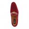 Mauri "Floss" Burgundy Genuine Cashmere Velvet Slip-on Loafers 4940.