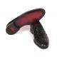 Paul Parkman ''6623-BLK'' Black Genuine Leather Braided Tassel Loafer Shoes