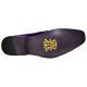 Antonio Cerrelli Purple Velvet Slip-On Loafers 6845
