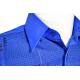 Pronti Royal Blue / Black / Metallic Gold Plaid Long Sleeve Outfit SP6505