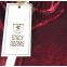 Stacy Adams Burgundy / White Cotton Blend Modern Fit Velour Tracksuit Outfit 5912