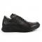 Mauri "King" 8900/2 Black Genuine Embossed Nappa / Baby Crocodile Sneakers