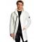LCR Off-White Modern Fit Wool Blend 3/4 Length Hooded Cardigan Sweater 7180