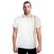 V.I.P. White / Gold Greek Design Short Sleeve Polo Shirt GG360