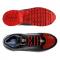 Belvedere "E01" Black & Red Genuine Ostrich / Calf-skin Leather Casual Sneakers