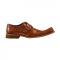 Belvedere "Hunter" Burnt Amber All Over Genuine Ostrich Monk-Strap Loafers Shoes.