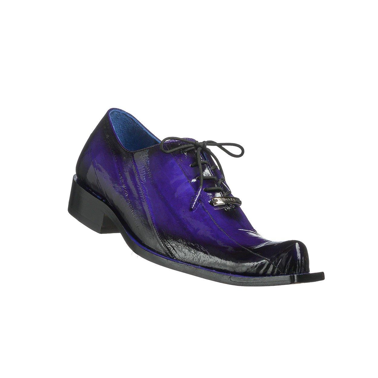 Belvedere Byron Antique Purple All Over Genuine Eel Skin Shoes. - $349. ...